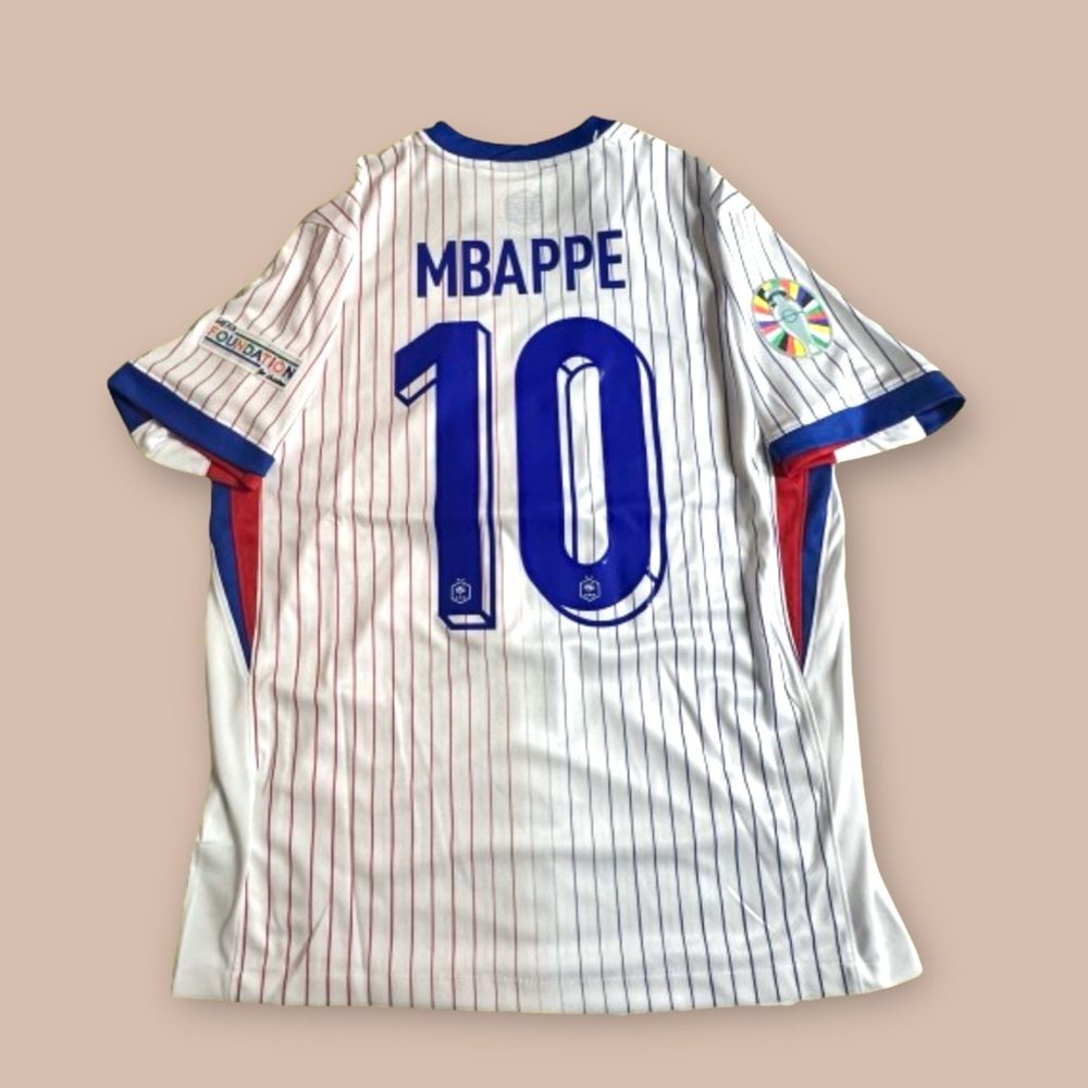 2024 France away euros kit. Kyliam Mbappe soccer football jersey - Picture 2 of 2